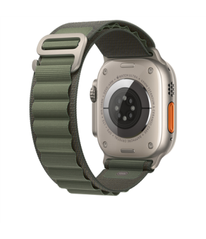 Apple  Alpine Loop - Large 49 Strap fits 165–210mm wrists Green Polyester