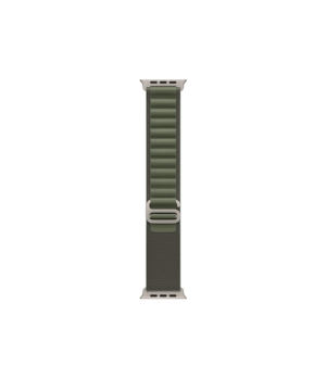 Apple  Alpine Loop - Large 49 Strap fits 165–210mm wrists Green Polyester