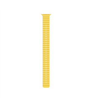 Apple | Ocean Band Extension | 49 | Yellow | Fluoroelastomer | Strap fits 130–200mm wrists