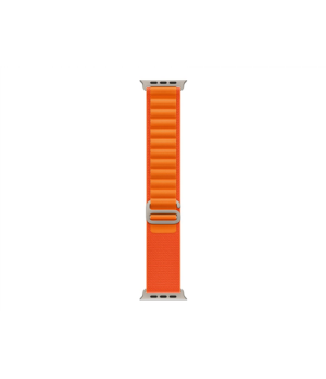 Apple  Alpine Loop - Large 49 Strap fits 165–210mm wrists Orange Polyester