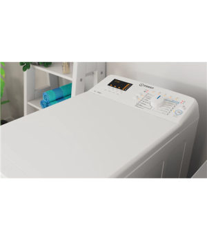 INDESIT | Washing machine | BTW S60400 EU/N | Energy efficiency class C | Top loading | Washing capacity 6 kg | 951 RPM | Depth 