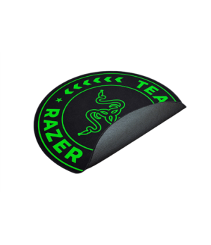 Razer Team Razer Floor Mat 100% Recycled Polyester Velvet/100% Recycled Non-woven Fabric | Floor Rug | Black/Green