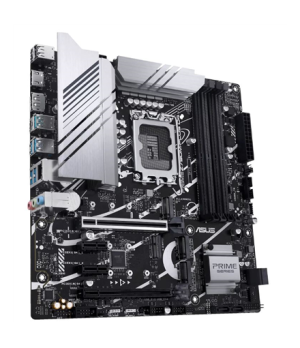 Asus | PRIME Z790M-PLUS D4 | Processor family Intel | Processor socket  LGA1700 | DDR4 DIMM | Memory slots 4 | Supported hard di