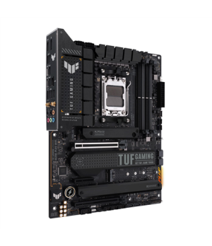 Asus | TUF X670E-PLUS | Processor family AMD | Processor socket  AM5 | DDR5 DIMM | Memory slots 4 | Supported hard disk drive in