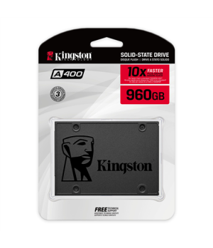 Kingston | SSD | A400 | 960 GB | SSD form factor 2.5" | Solid-state drive interface SATA Rev 3.0 | Read speed 500 MB/s | Write s