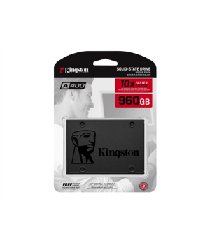 Kingston | SSD | A400 | 960 GB | SSD form factor 2.5" | Solid-state drive interface SATA Rev 3.0 | Read speed 500 MB/s | Write s