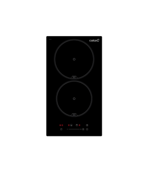 CATA | Hob | ISB 3102 BK | Induction | Number of burners/cooking zones 2 | Slider | Timer | Black