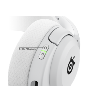 SteelSeries Gaming Headset | Arctis Nova 5 | Bluetooth | Over-ear | Microphone | Noise canceling | Wireless | White