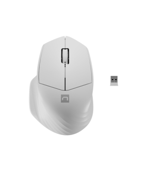 Natec | Mouse | Siskin 2 | Wireless | USB Type-A | White