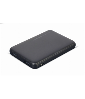 Gembird | Power Bank | PB05-02 | 5000 mAh | 2 x USB-AF | Black