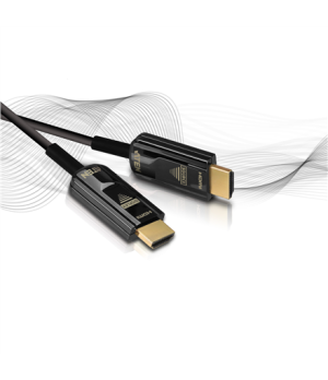 Aten VE781010 10M True 4K HDMI Active Optical Cable, True 4K@10m | Aten | True 4K HDMI Active Optical Cable | Black | HDMI Type-