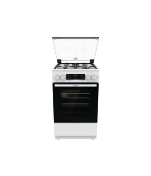 Gorenje | Cooker | GK5C41WH | Hob type Gas | Oven type Electric | White | Width 50 cm | Grilling | Depth 59.4 cm | 70 L