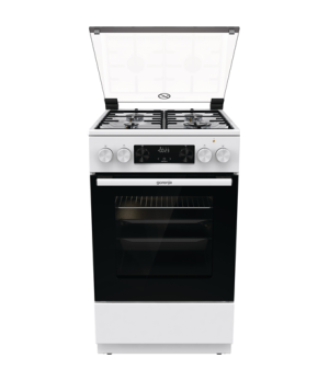 Gorenje | Cooker | GK5C41WH | Hob type Gas | Oven type Electric | White | Width 50 cm | Grilling | Depth 59.4 cm | 70 L