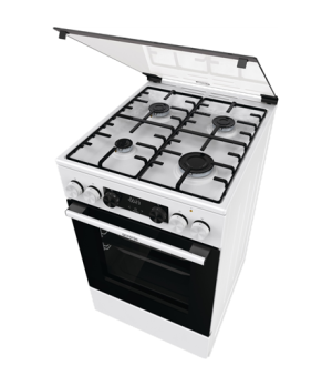 Gorenje | Cooker | GK5C41WH | Hob type Gas | Oven type Electric | White | Width 50 cm | Grilling | Depth 59.4 cm | 70 L