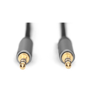 Digitus | AUX Audio Cable Stereo | DB-510110-018-S | 3.5 mm jack to 3.5 mm jack 3.5mm stereo plug | 3.5mm stereo plug