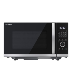 Sharp | Microwave Oven with Grill | YC-QG234AE-B | Free standing | 23 L | 900 W | Grill | Black