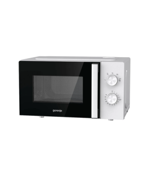 Gorenje | Microwave Oven | MO20E1WH | Free standing | 20 L | 800 W | Grill | White