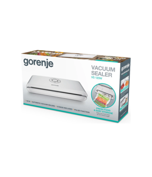 Gorenje | VS120W | Vacuum Sealer | Power 120 W | White