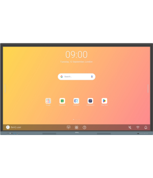 Benq Interactive Flat Panel | RE8604 | Precision IR | 86 " | 450 cd/m² | Landscape | 18/7 | Android | Touchscreen | 8 ms
