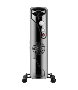 MPM | Electric Heater | MUG-21 | Oil Filled Radiator | 2500 W | Number of power levels 3 | Black