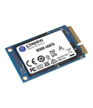 Kingston | KC600 | 1000 GB | Solid-state drive interface mSATA | Read speed 550 MB/s | Write speed 520 MB/s