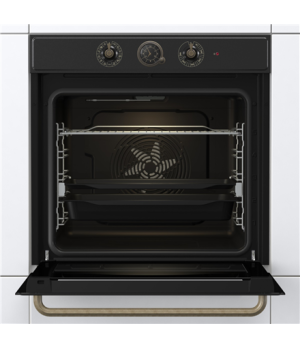 Gorenje | BOS67371CLB | Oven | 77 L | Multifunctional | EcoClean | Mechanical control | Steam function | Height 59.5 cm | Width 