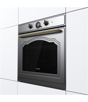 Gorenje | BOS67371CLB | Oven | 77 L | Multifunctional | EcoClean | Mechanical control | Steam function | Height 59.5 cm | Width 