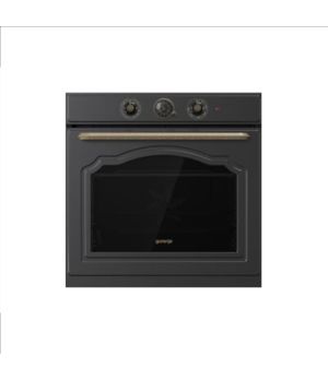 Gorenje | BOS67371CLB | Oven | 77 L | Multifunctional | EcoClean | Mechanical control | Steam function | Height 59.5 cm | Width 