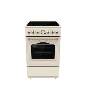 Gorenje | Cooker | GECS5B70CLI | Hob type Vitroceramic | Oven type Electric | Beige | Width 50 cm | Depth 59.4 cm | 70 L