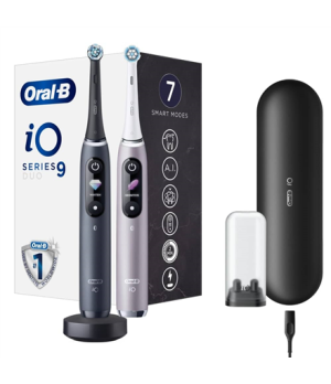 Oral-B | Electric Toothbrush | iO 9 Series Duo | Rechargeable | For adults | Number of brush heads included 2 | Number of teeth 