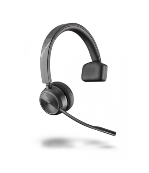 Poly Savi 7220 Office, S7220 D, OTH, BIN, DECT Poly Headset Savi 7220 Office Built-in microphone On-ear Black Wireless