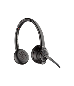 Poly Savi, W8220 3 in 1, OTH Stereo, UC, DECT | Poly | Savi W8220 3 in 1 | Headset | Built-in microphone | Wireless | Bluetooth 