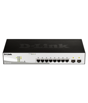 D-Link | 10-Port Gigabit Smart Managed Switch | DGS-1210-10 | Managed L2+ | Rackmountable