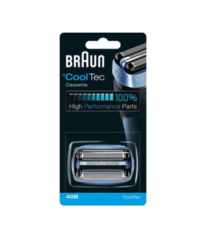 Braun | CoolTec Combi Pack Cassette replacement head | 40B | Blue | Number of shaver heads/blades 1