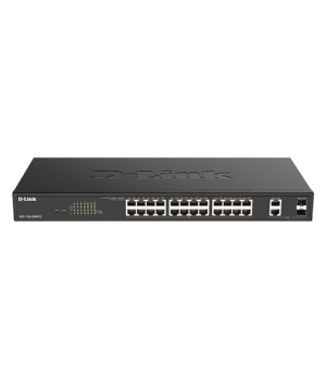 D-Link | DGS-1100 Series Gigabit Smart Managed Switches | DGS-1100-26MPV2 | Managed L2 | Desktop/Rackmountable