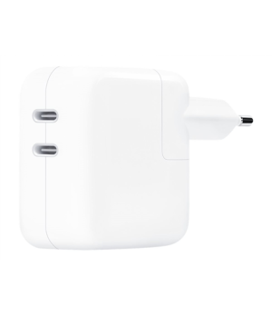 Apple | 35W Dual USB-C Port Power Adapter | USB-C | Adapter