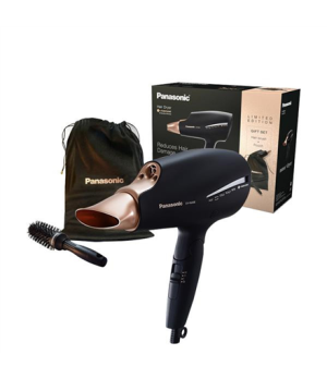 Panasonic Hair Dryer PNEHNA98K825  1800 W Number of temperature settings 2 Ionic function Black/Gold