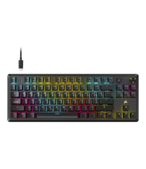 Corsair K70 CORE TKL | Tenkeyless Mechanical Gaming Keyboard | Wired | NA | Black | 0.973 g | MLX RED