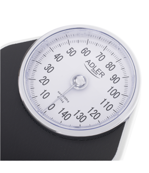 Adler | Mechanical Bathroom Scale | AD 8177 | Maximum weight (capacity) 150 kg | Accuracy 1000 g | Black