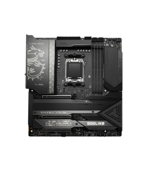 MSI | MEG X670E GODLIKE | Processor family AMD | Processor socket AM5 | DDR5 DIMM | Memory slots 4 | Supported hard disk drive i