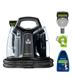 Bissell | SpotClean Pet Plus Cleaner | 37241 | Corded operating | Handheld | 330 W | - V | Black/Titanium | Warranty 24 month(s)