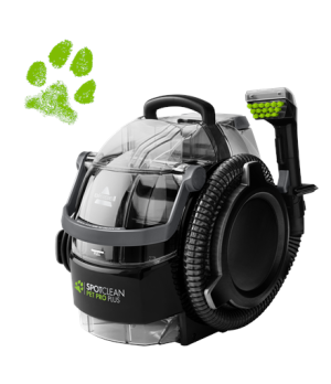 Bissell | SpotClean Pet Pro Plus Cleaner | 37252 | Corded operating | Handheld | 750 W | - V | Black/Titanium | Warranty 24 mont