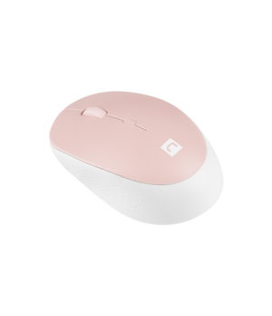 Natec | Mouse | Harrier 2 | Wireless | Bluetooth | White/Pink