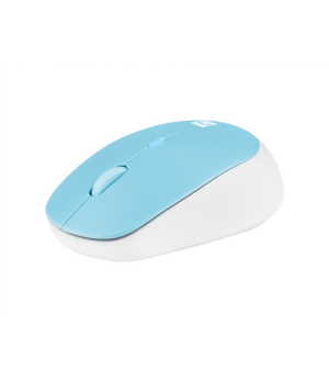 Natec | Mouse | Harrier 2 | Wireless | Bluetooth | White/Blue