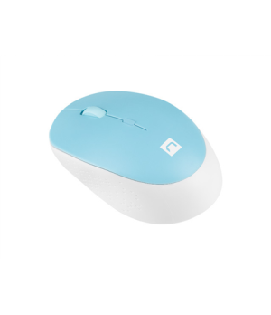 Natec | Mouse | Harrier 2 | Wireless | Bluetooth | White/Blue