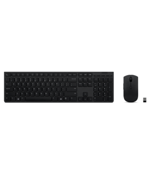 Lenovo | Professional Wireless Rechargeable Combo Keyboard and Mouse | Keyboard and Mouse Set | Wireless | Mouse included | US |