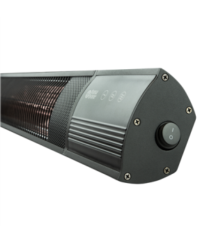 TunaBone | Electric Wall mounted Infrared Patio Heater | TB2580W-01 | Patio heater | 2500 W | Number of power levels 3 | Suitabl