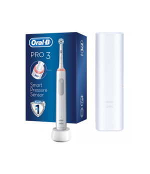 Oral-B | Electric Toothbrush | Pro3 3500 Sensitive Clean | Rechargeable | For adults | Number of brush heads included 1 | Number