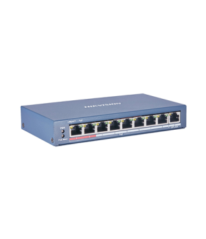 Hikvision | 8-Port Gigabit Switch | DS-3E0109P-E(C) | Unmanaged | Desktop | 1 Gbps (RJ-45) ports quantity | 10 Gbps (RJ-45) port