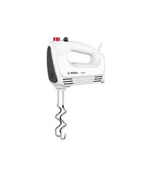 Bosch | Hand Mixer | MFQ22100 CleverMixx | Hand Mixer | 375 W | Number of speeds 4 | Turbo mode | White/Dark Grey